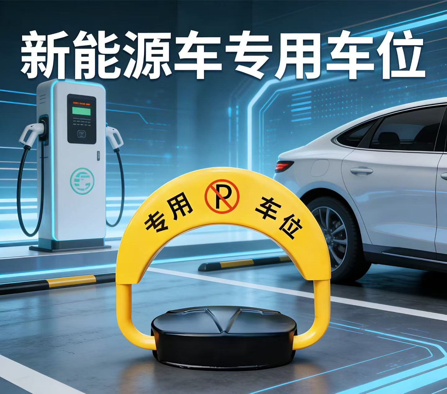 新能源充電（diàn）防占位管（guǎn）理係統方案