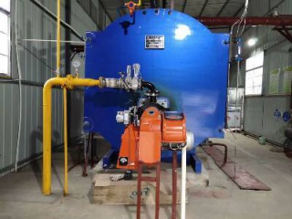 青島食品廠（chǎng）2噸燃氣蒸汽鍋爐